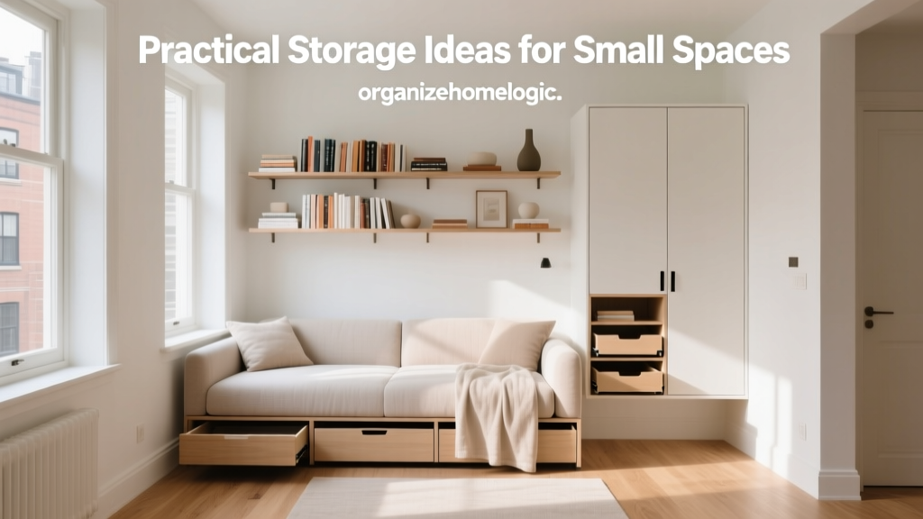 Practical Storage Ideas for Small Spaces