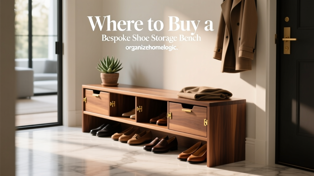 Where to Buy a Bespoke Shoe Storage Bench (2024 Guide)