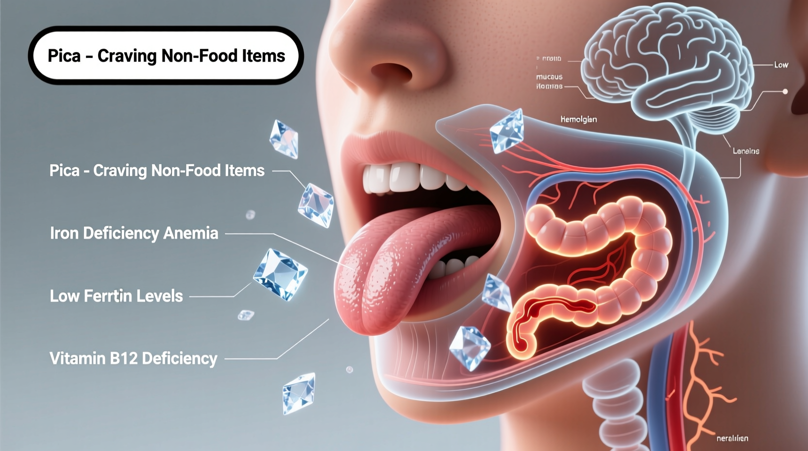 why do some people crave ice constantly possible deficiency links