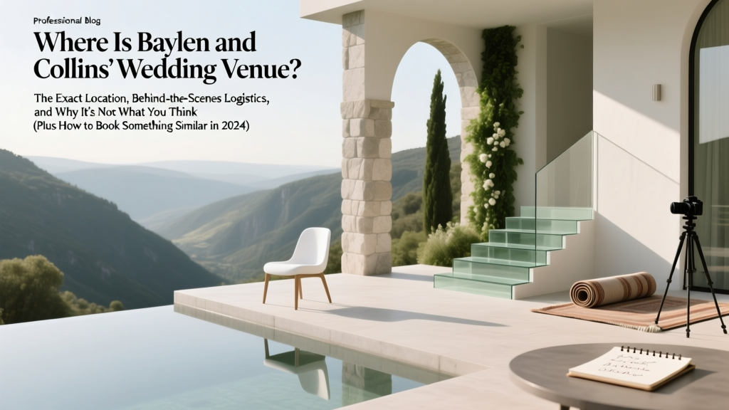 Baylen and Collins Wedding Venue Location (2026)