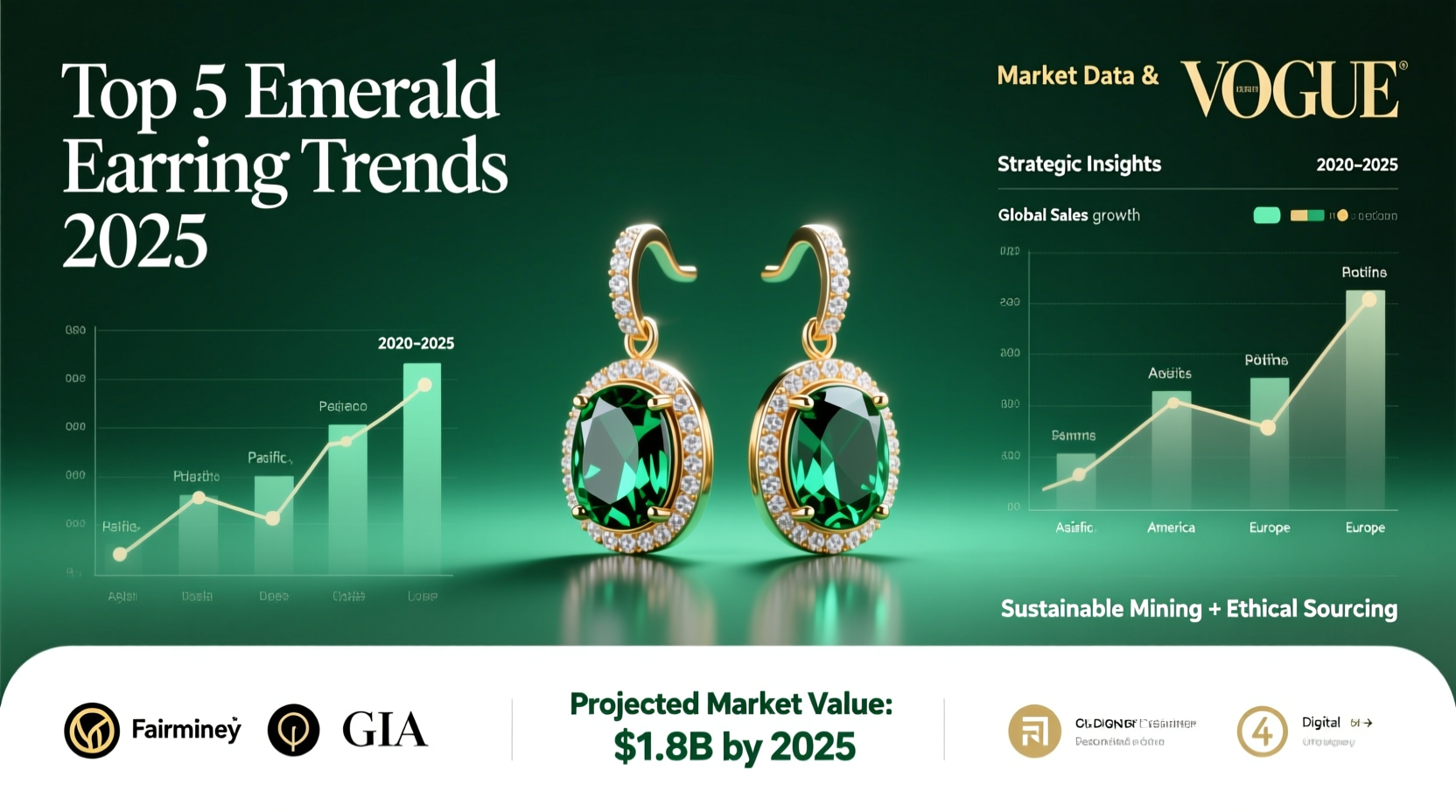 emerald earrings best sellers