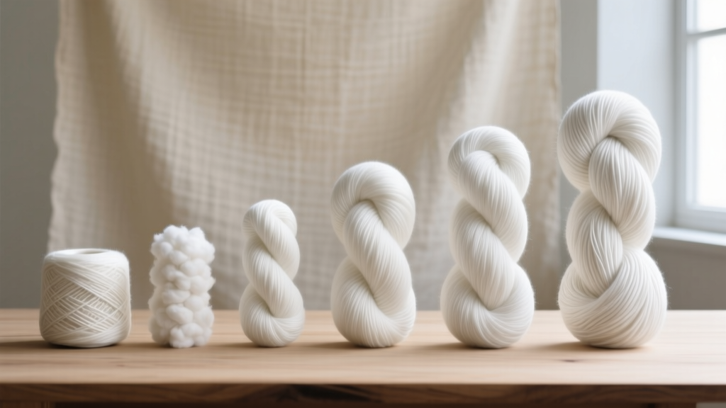 White Yarn Buyer's Guide: Types, Pricing & Fabric Applications