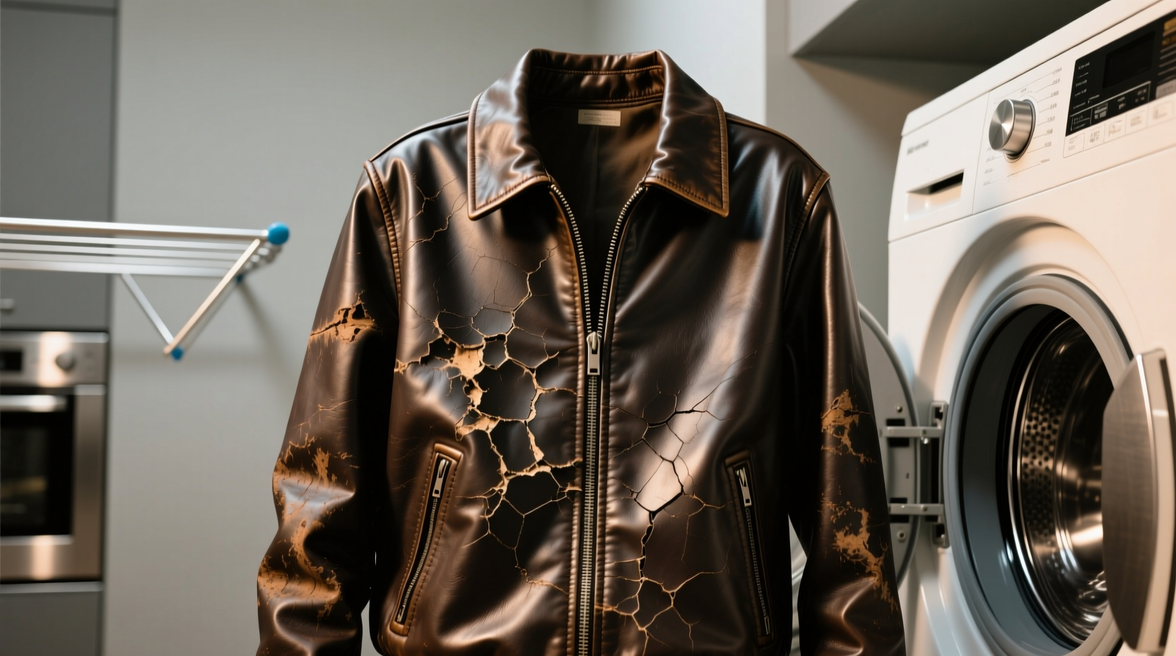 how to refresh scuffed vegan leather jackets safely