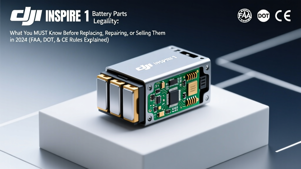 DJI Inspire 1 Battery Parts Legality: What You MUST Know Before Replacing, Repairing, or Selling Them in 2024 (FAA, DOT, & CE Rules Explained)