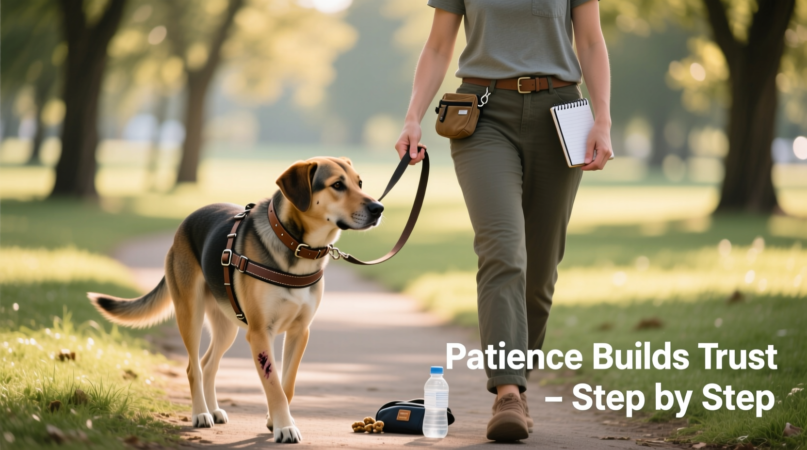 Step By Step Guide To Leash Training An Adult Rescue Dog Patiently