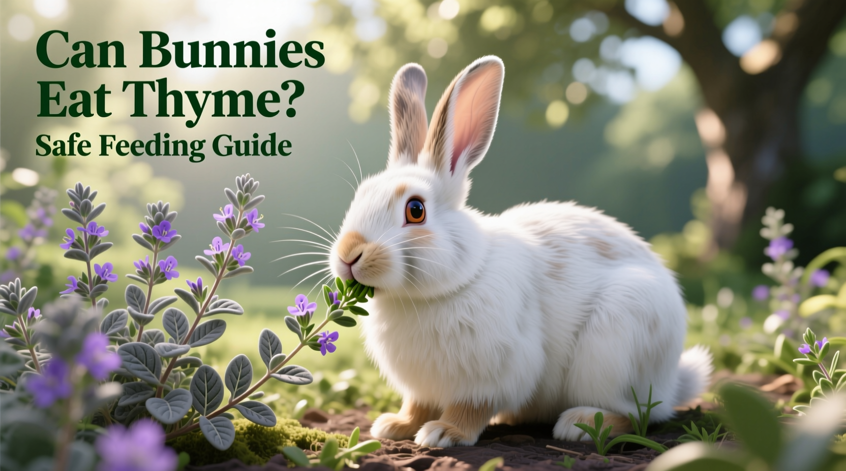Can Bunnies Eat Thyme? Complete Guide | TheHomeSprouts