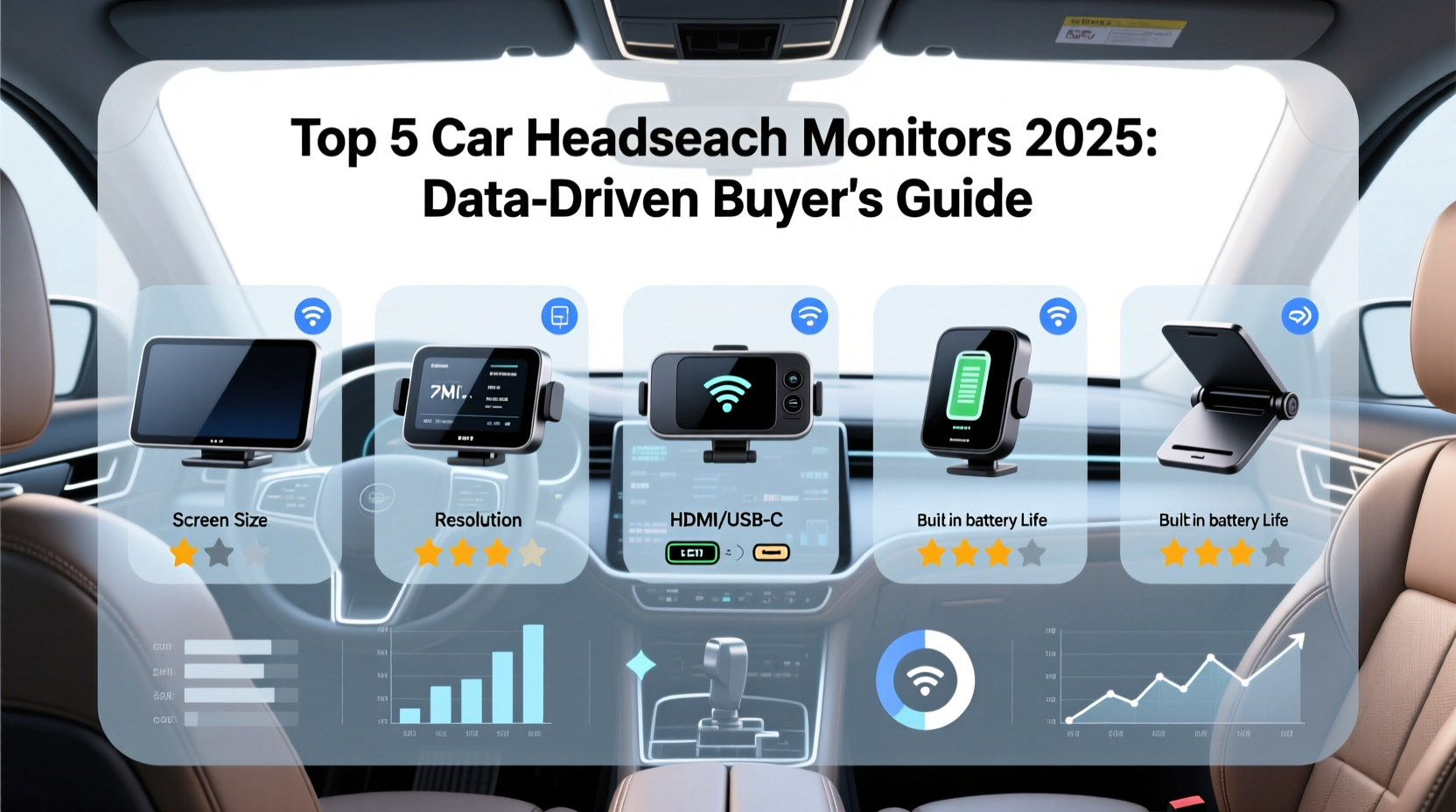 car headrest monitor top sellers