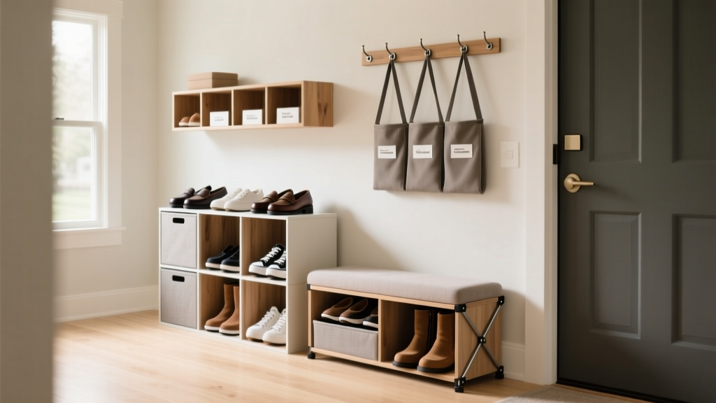 12 Smart Shoe Storage Ideas by the Door (Renter-Friendly!)