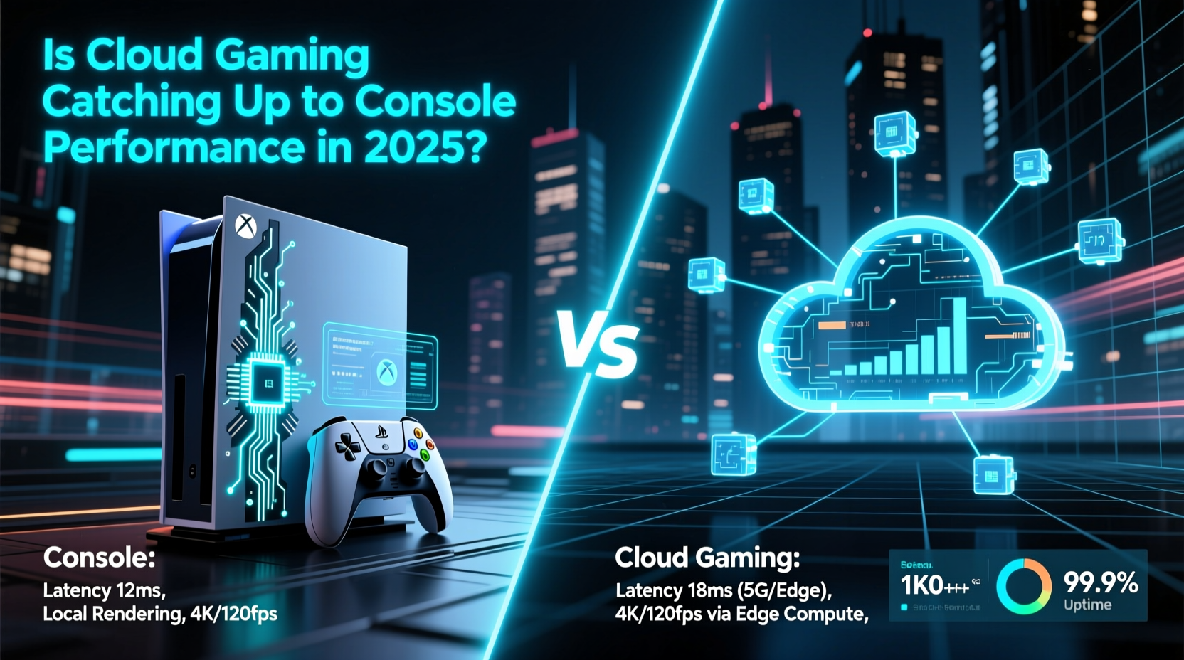is cloud gaming catching up to console performance in 2025