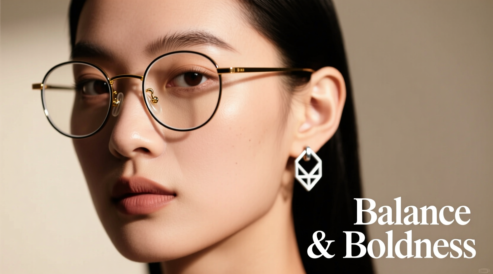 how to pair earrings with glasses so both features stand out equally