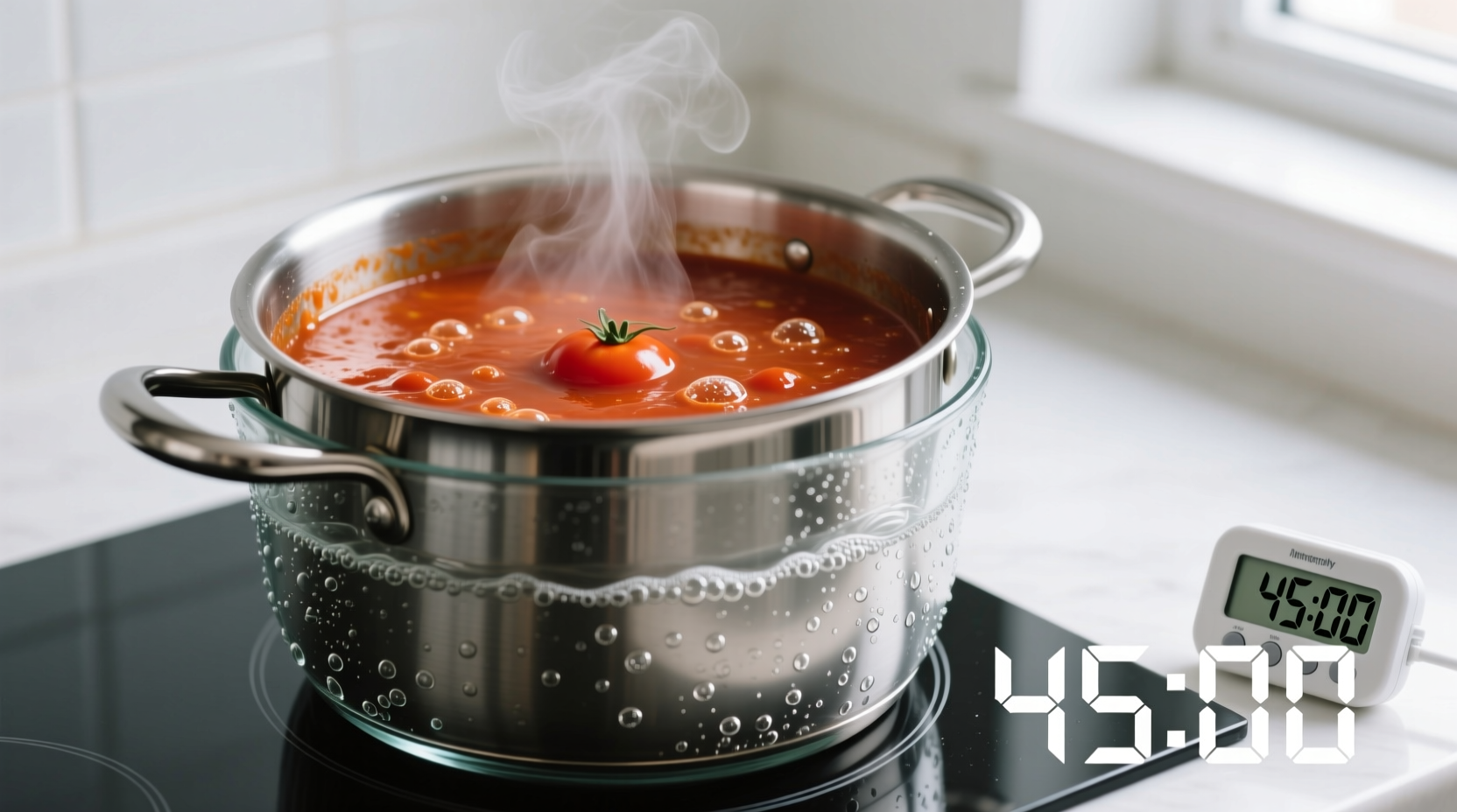 Water Bath Tomato Sauce: Exact Processing Times for Safety