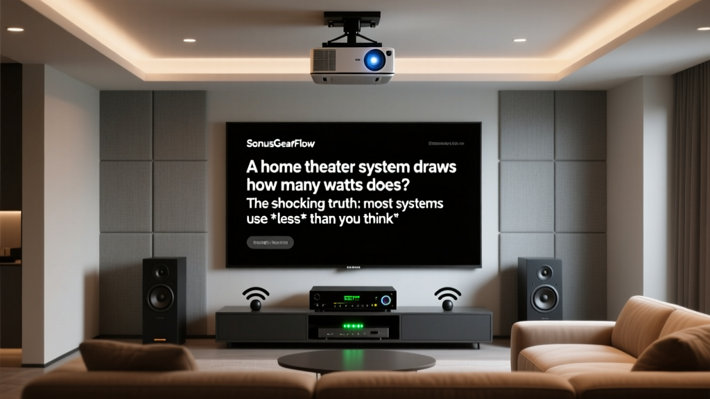 Home Theater Watts: Shocking Peak Draw & How to Measure