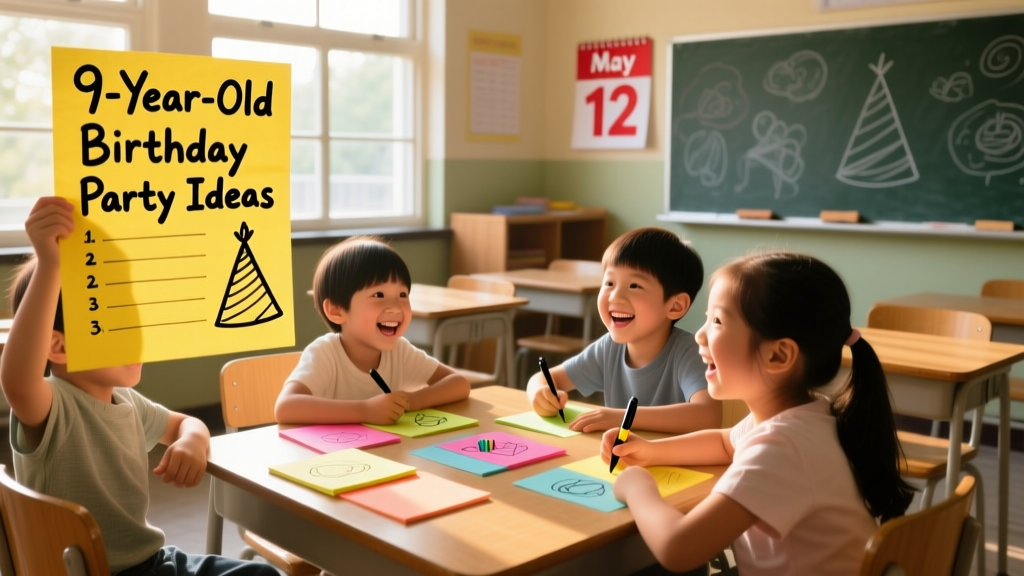 9-Year-Old Birthday Party Ideas: Age-Appropriate, Engaging, and Stress-Free Celebrations