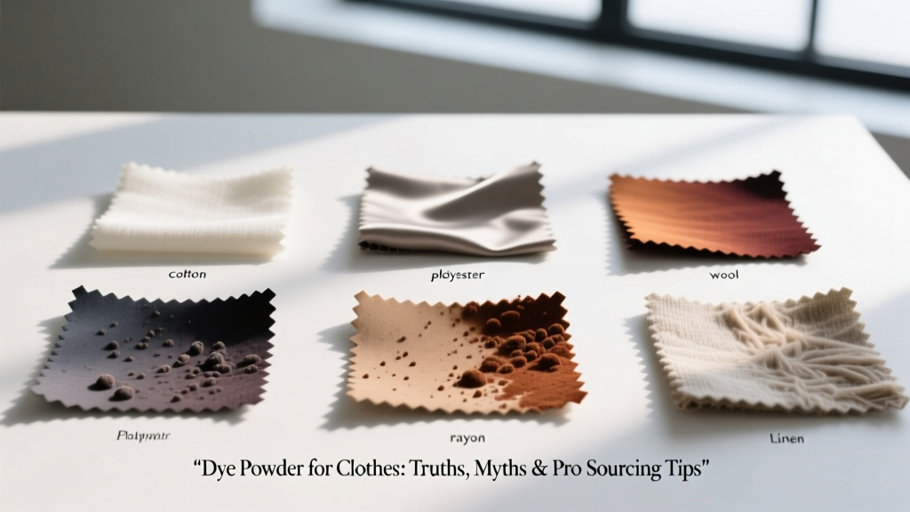 Dye Powder for Clothes: Truths, Myths & Pro Sourcing Tips