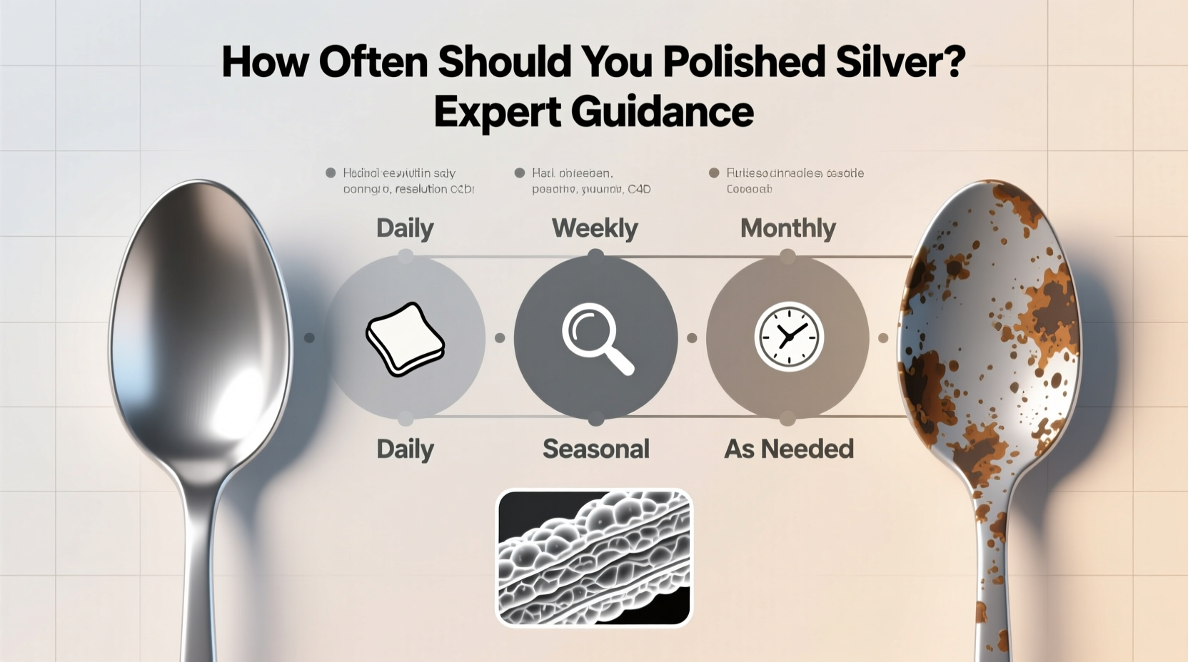 how often should you polish silver