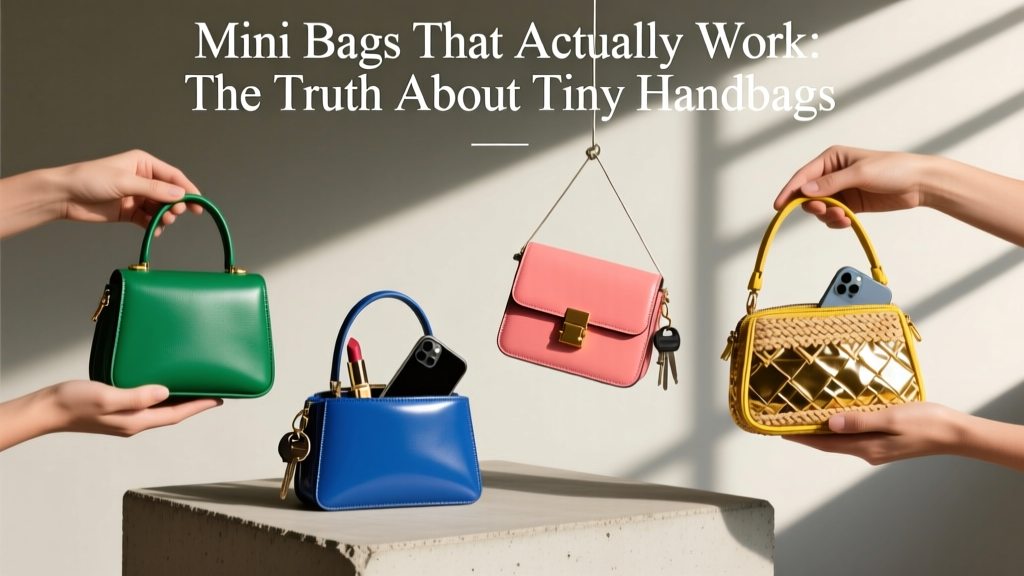 Mini Bags That Actually Work: The Truth About Tiny Handbags