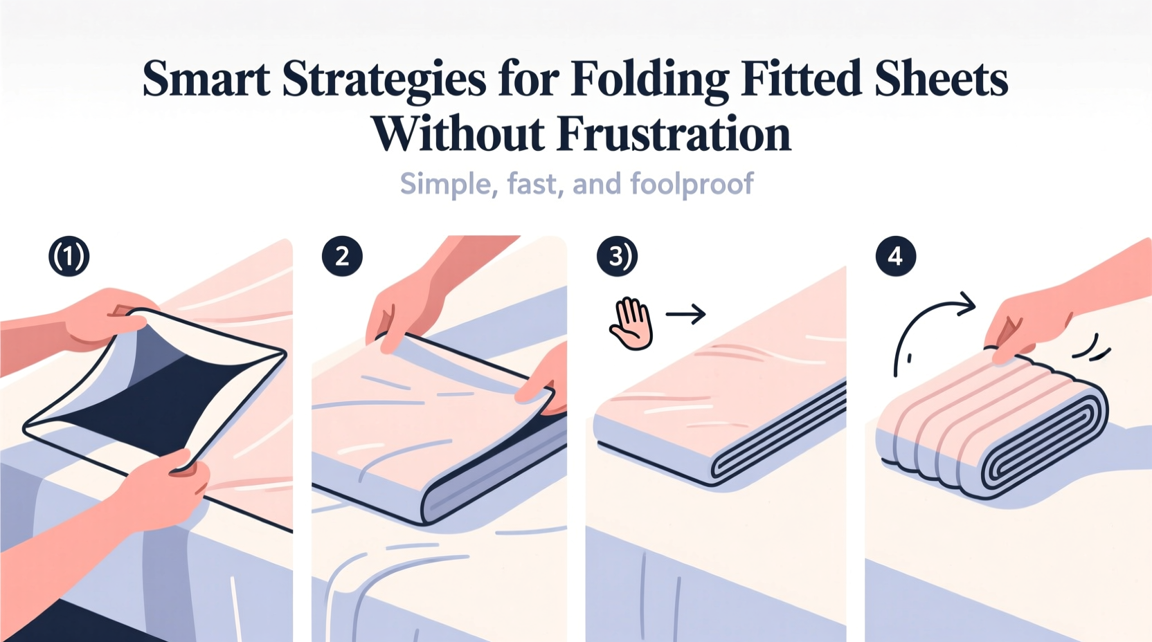 smart strategies for folding fitted sheets without frustration
