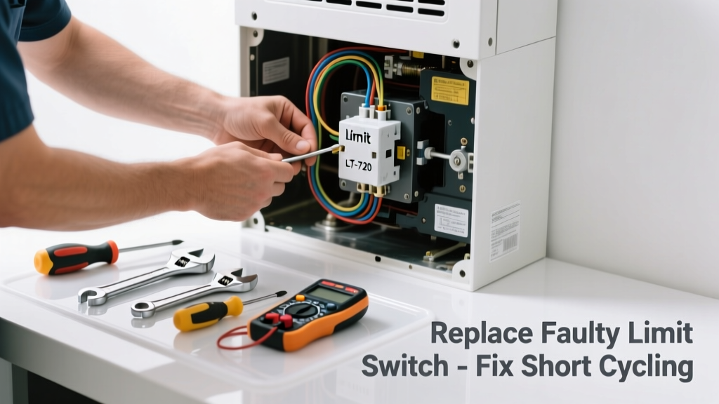 Fix Furnace Short Cycling: Replace Faulty Limit Switch