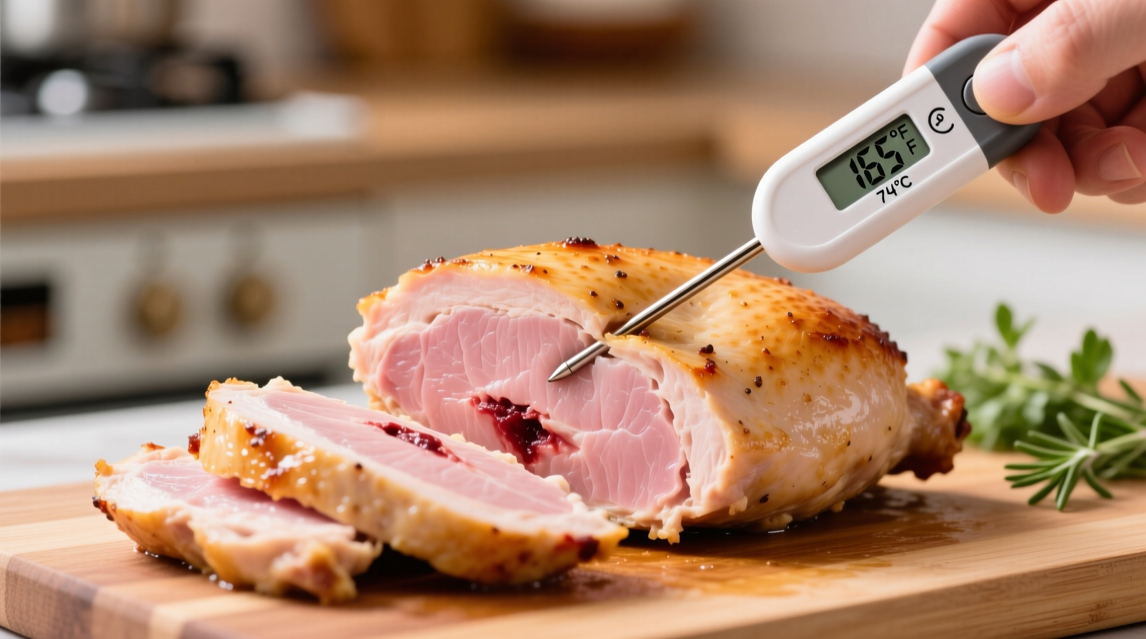 what temp is cooked chicken