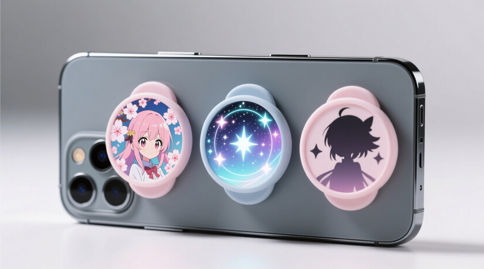 how to clean a silicone anime phone grip