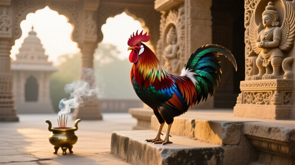 Rooster in Hindu: Cultural Dream Symbolism