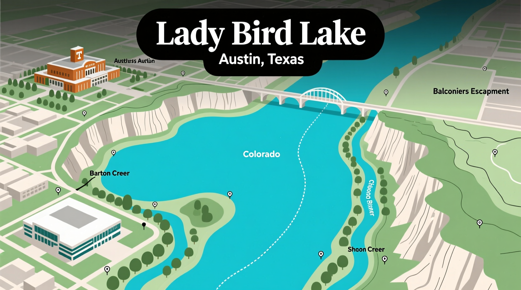 where is lady bird lake