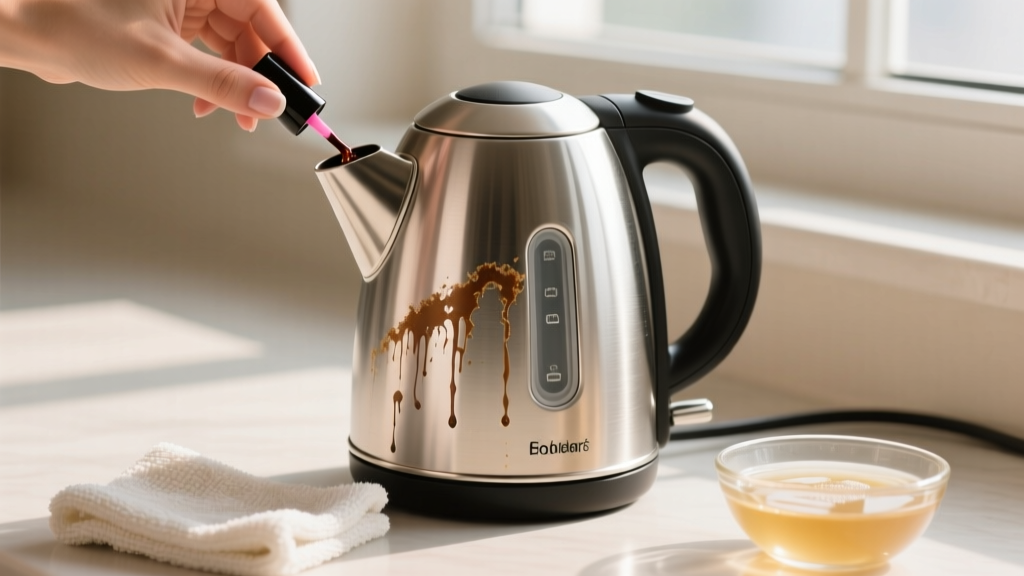 Tested: How to Get Nail Polish Out of Electric Kettle