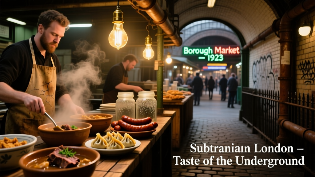 Subterranean London: A Culinary Archaeology Beneath the Streets