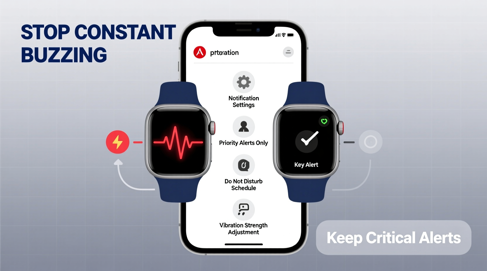 how to stop your smartwatch from buzzing constantly without missing alerts