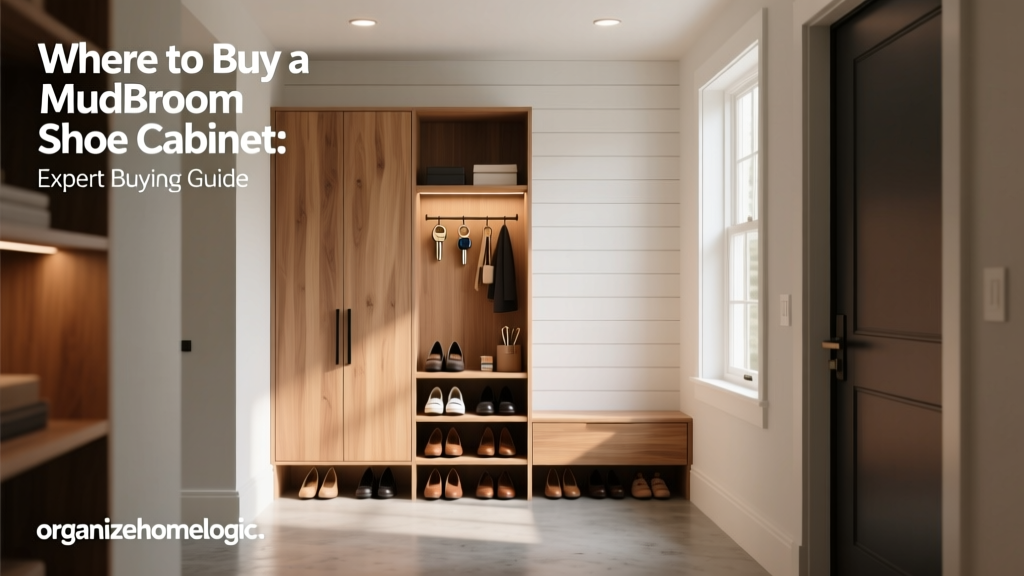 Where to Buy a Mudroom Shoe Cabinet: Expert Buying Guide