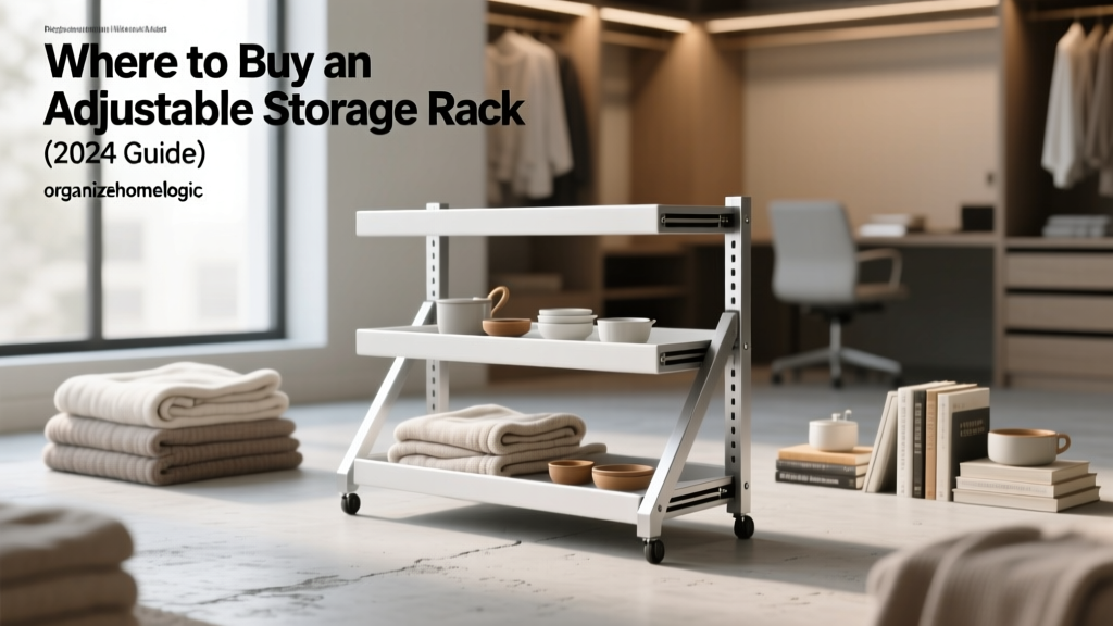 Where to Buy an Adjustable Storage Rack (2024 Guide)