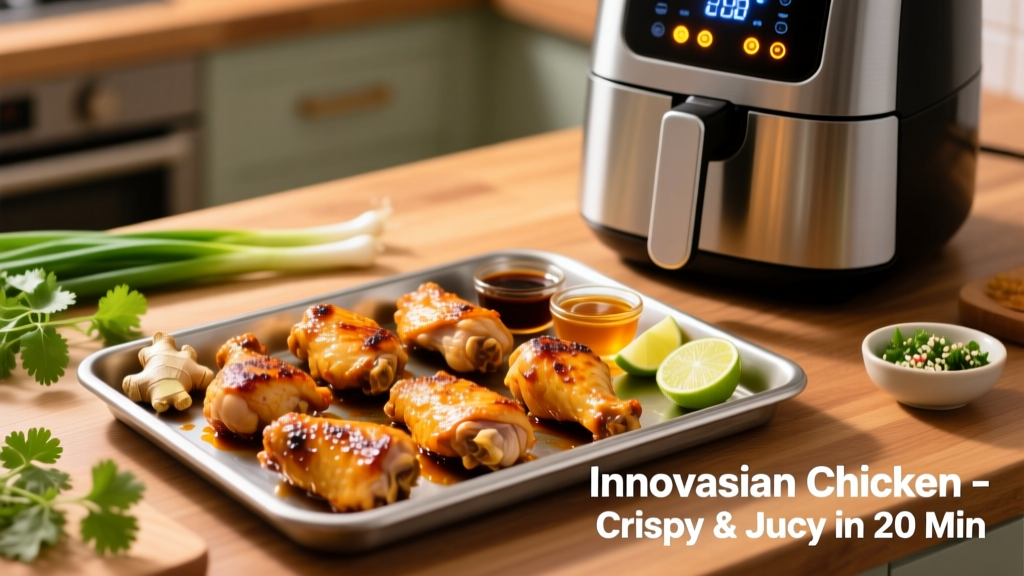Crispy, Juicy InnovAsian Chicken in Your Air Fryer