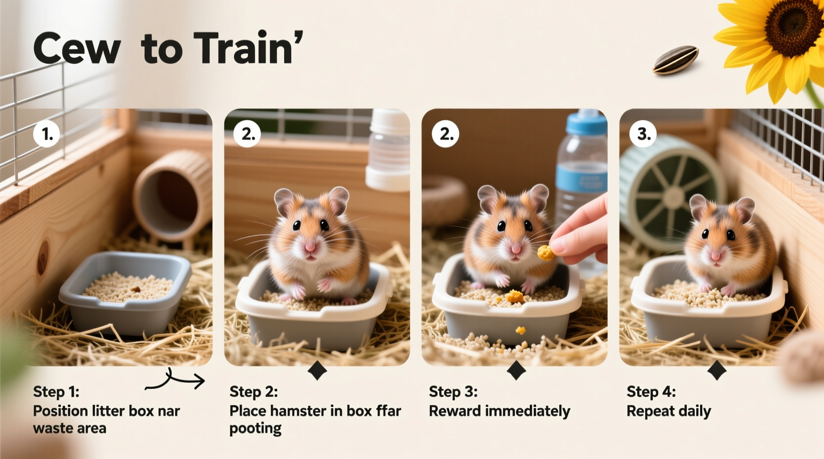 How To Teach Your Hamster To Use A Litter Box Step By Step Guide