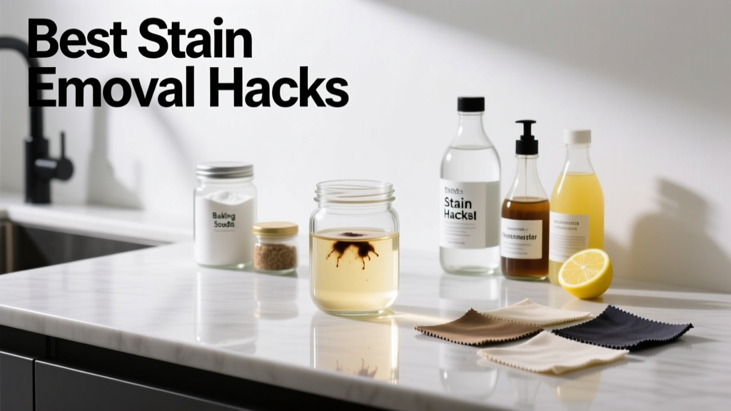 Best Stain Removal for Hacks: Science-Backed, Budget-Smart Solutions That Actually Work