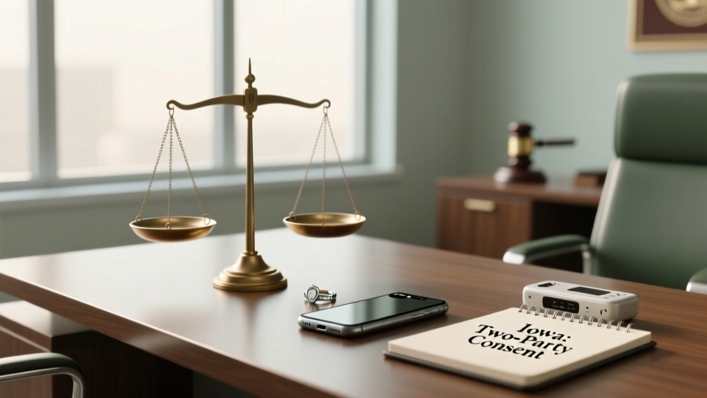 Iowa Two-Party Consent: What It Means for Recordings (2026)