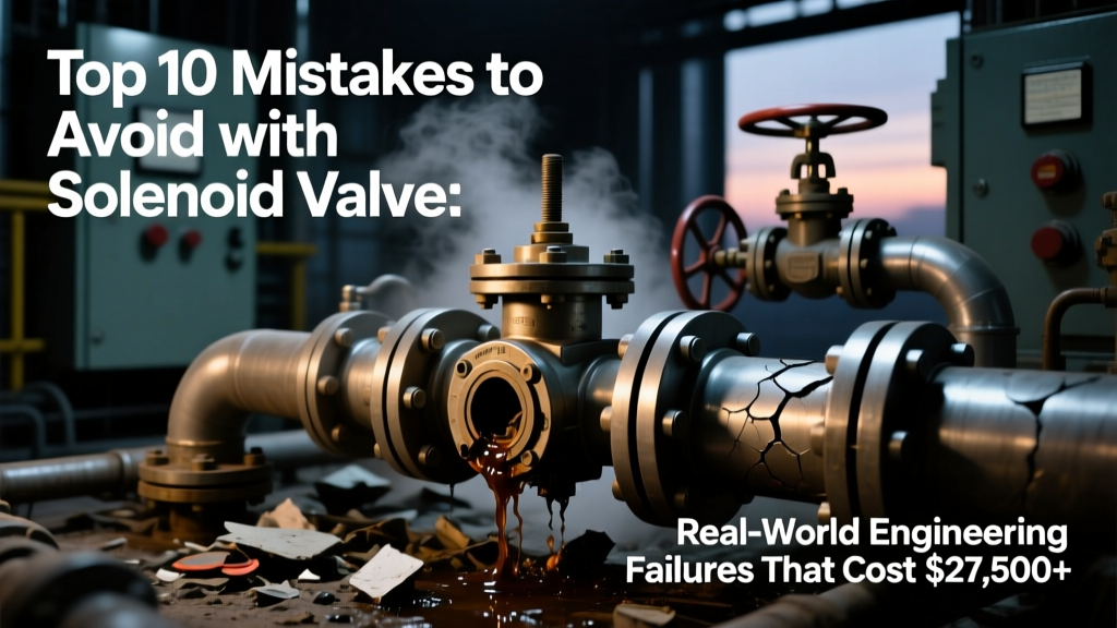 10 Solenoid Valve Mistakes Costing $27.5K+ Downtime