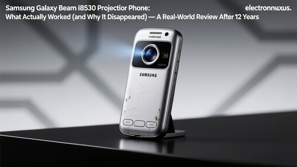 Samsung Galaxy Beam I8530 Projector Phone: What Actually Worked (and Why It Disappeared) — A Real-World Review After 12 Years