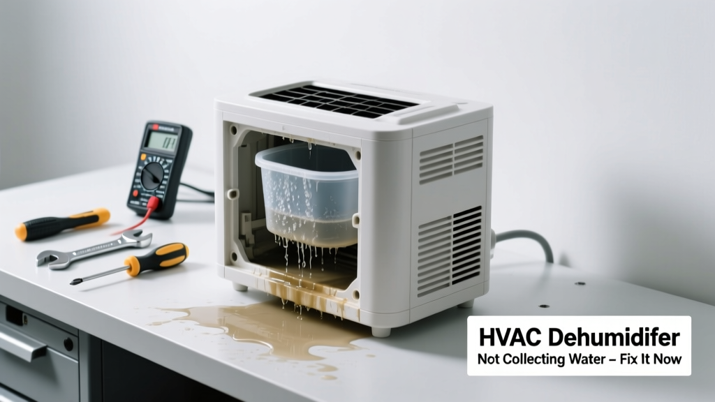 HVAC Dehumidifier Not Collecting Water? Fix It Now