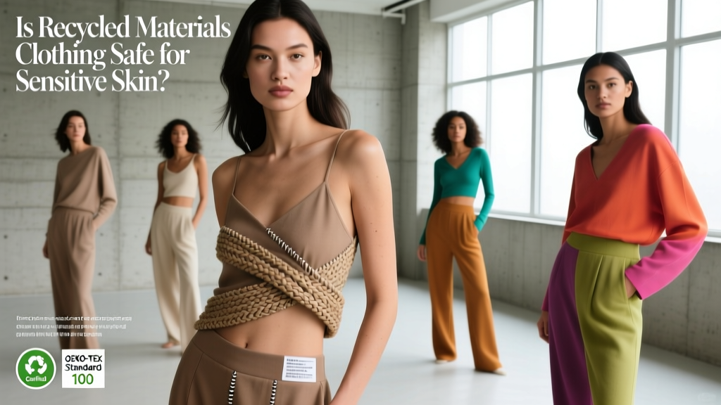 Is Recycled Materials Clothing Safe for Sensitive Skin?
