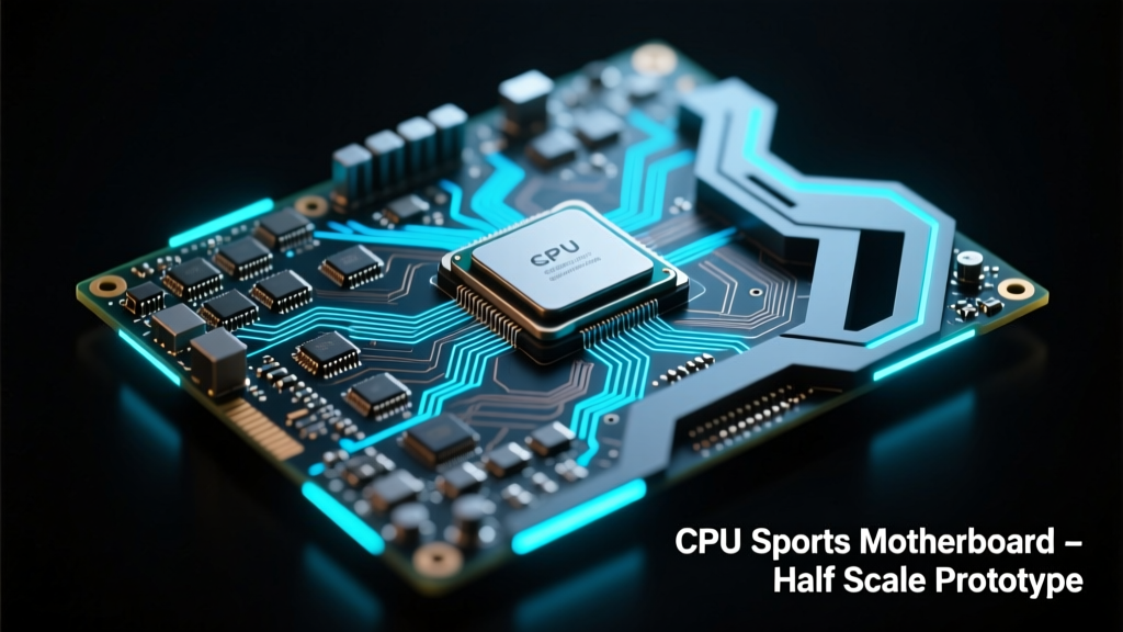 Half-Sized CPU Sports Motherboard Features: Engineering Precision for Compact High-Performance Systems