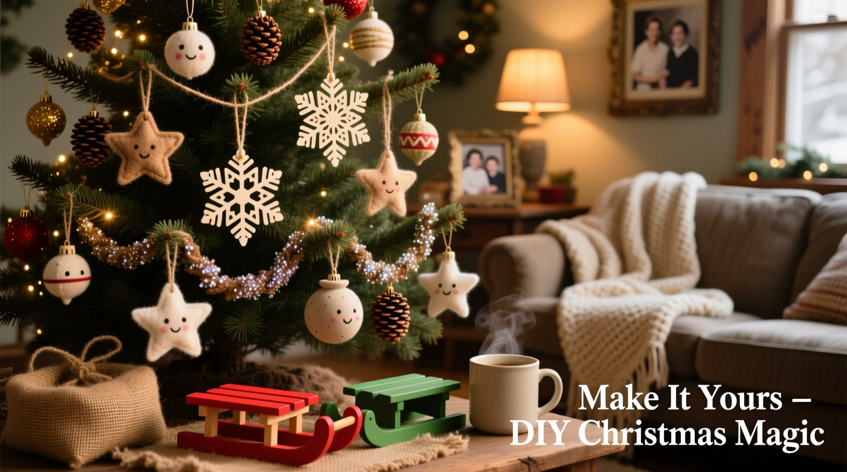 do it yourself christmas tree decorations