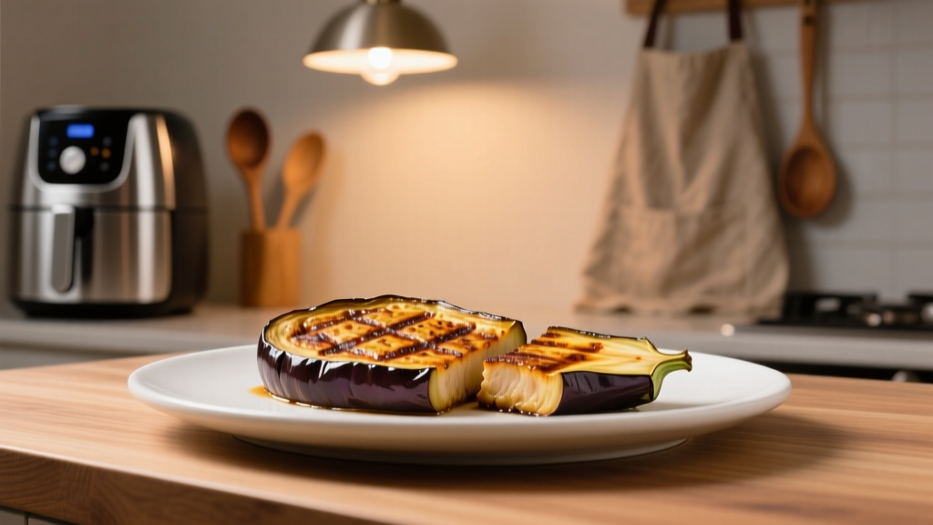 Air Fryer ‘Faux-Grilled’ Eggplant Steaks: No Char Marks, ...