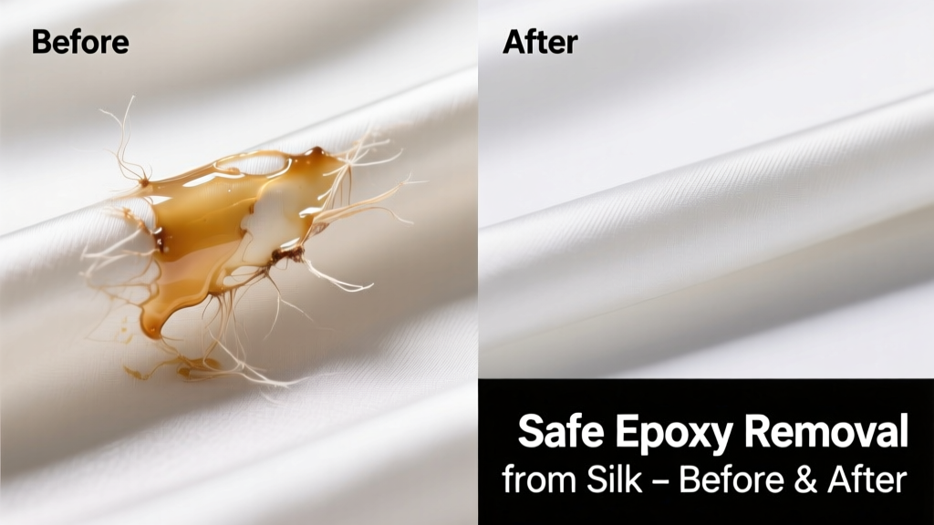 How to Remove Epoxy from Silk Fabric Safely