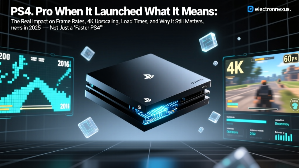 PS4 Pro When It Launched What It Means: The Real Impact on Frame Rates, 4K Upscaling, Load Times, and Why It Still Matters in 2025 — Not Just a 'Faster PS4'