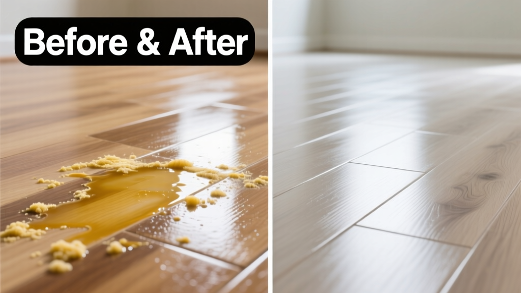 How to Remove Deodorant Stains from Laminate Flooring