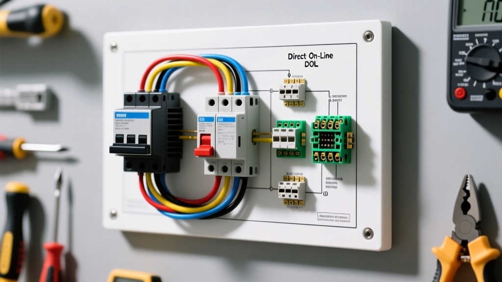 How to Read and Wire a 3 Phase Motor Starter Wiring Diagram (DOL)