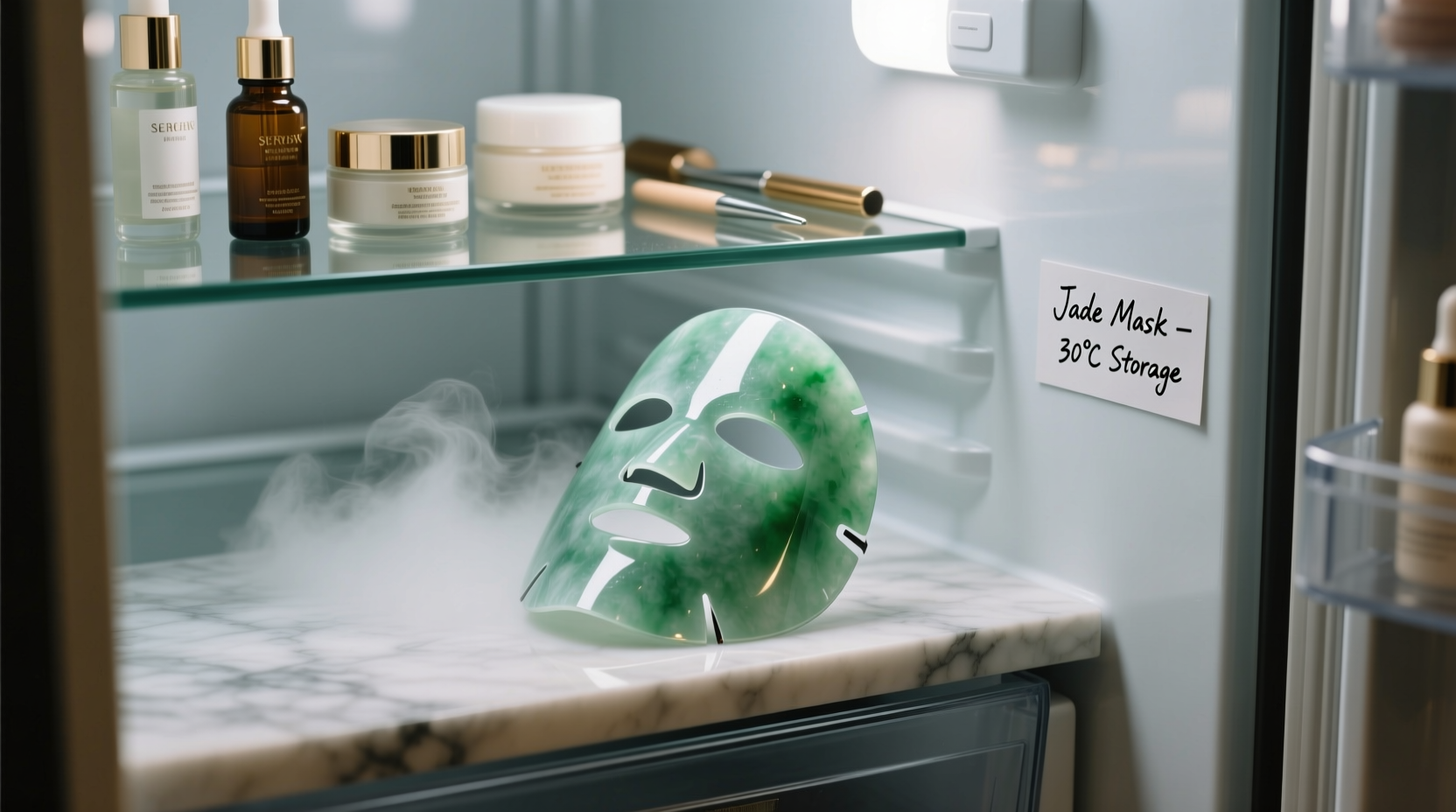 are jade face masks worth storing in the fridge or just luxury clutter