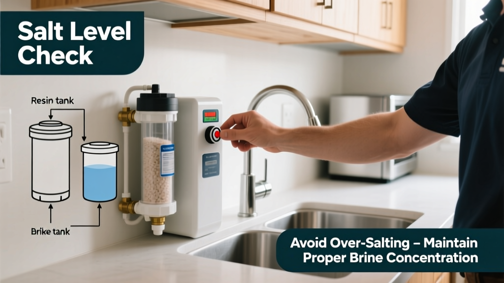 How to Prevent Salty Water from Your Water Softener