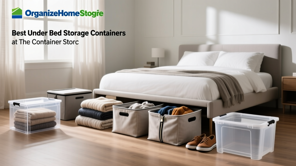 Best Under Bed Storage Containers at The Container Store
