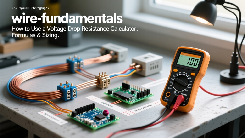 How to Use a Voltage Drop Resistance Calculator: Formulas & Sizing